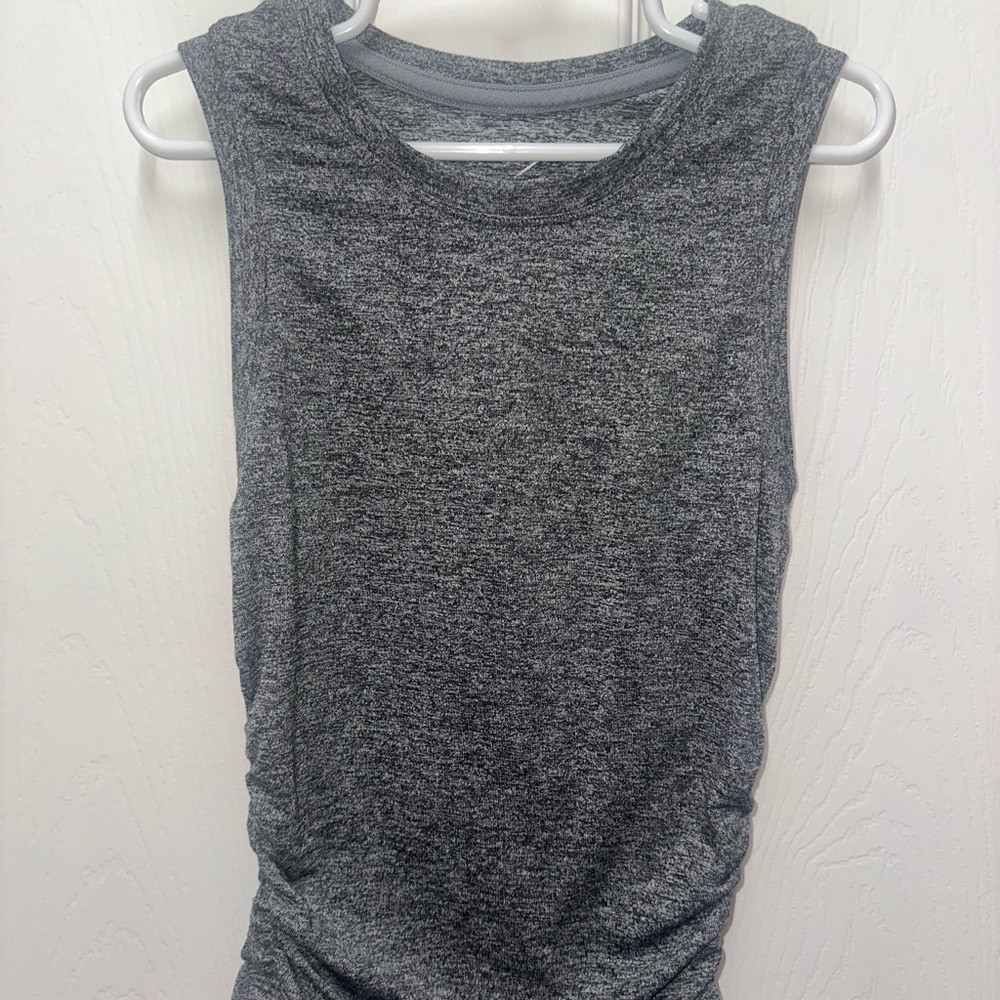 Gray Sleeveless Women's Top